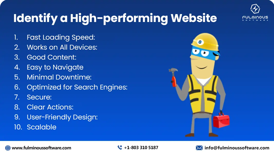 Identify a High-performing Website