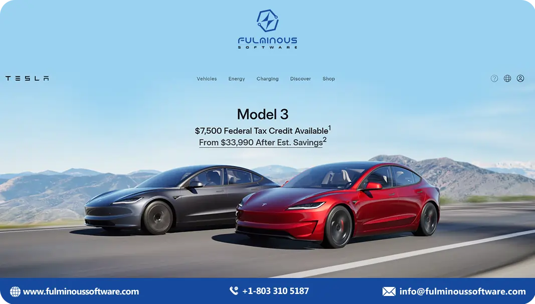 Tesla Website