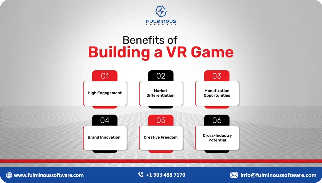 benefits of building a vr game 