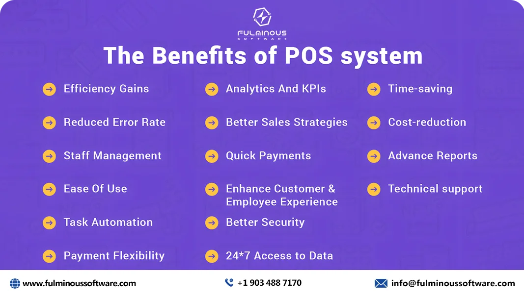 benefits of pos system