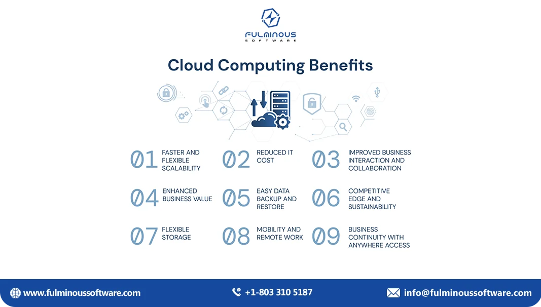 benefits of cloud software