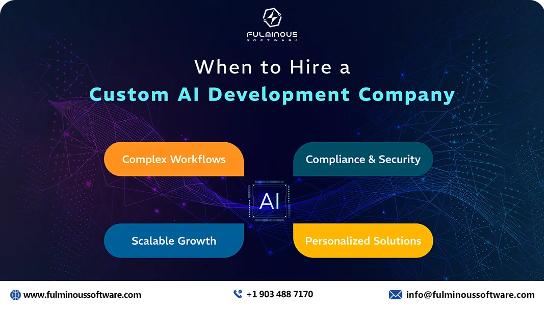 custom ai development company  