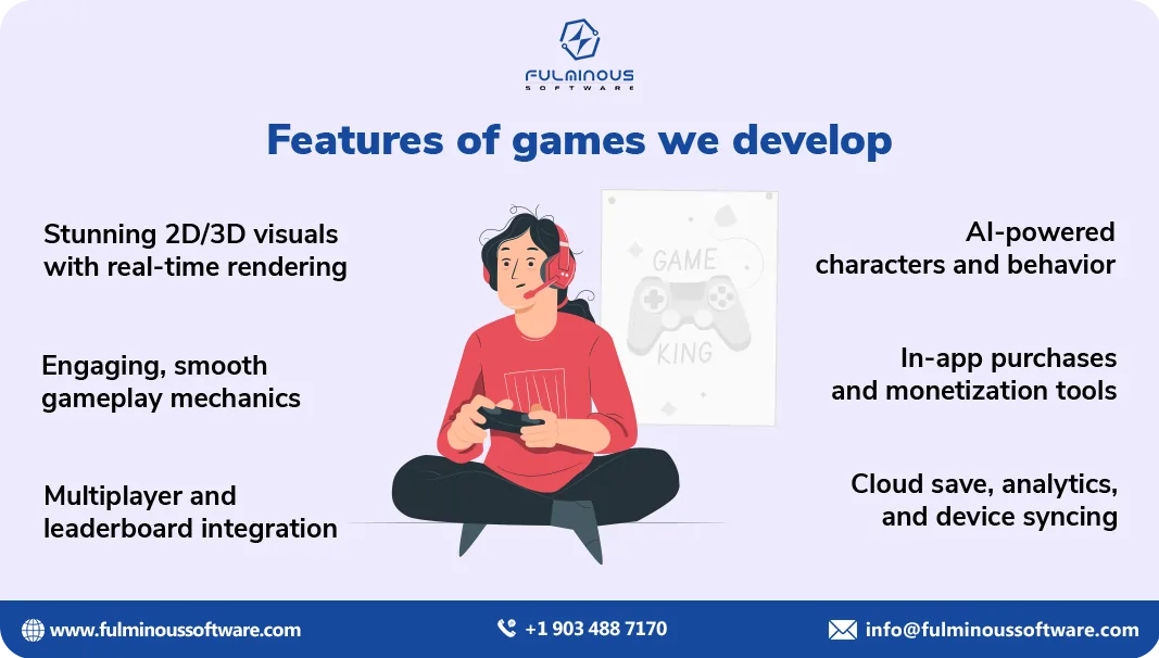features of games  