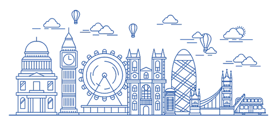 Map of UK office location