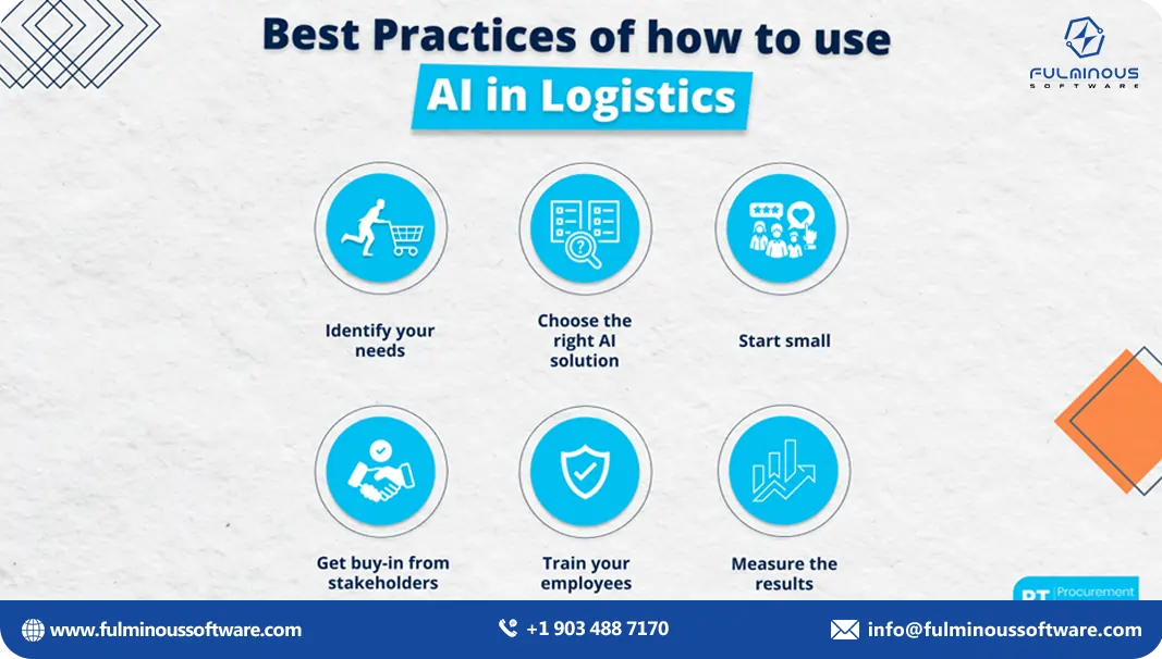 how to use ai in logistics