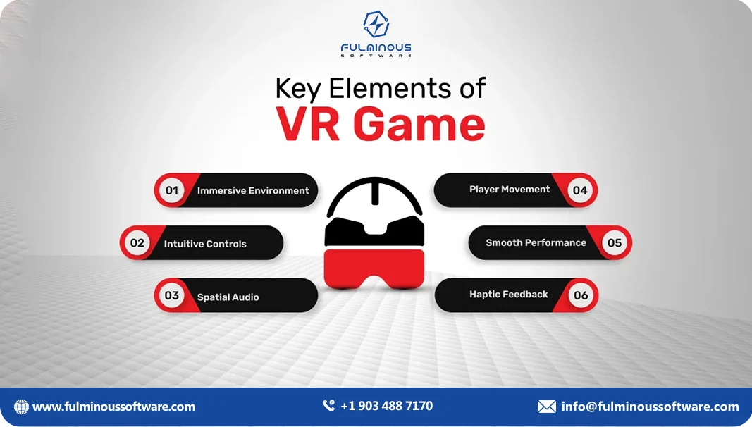 key elements of vr game 