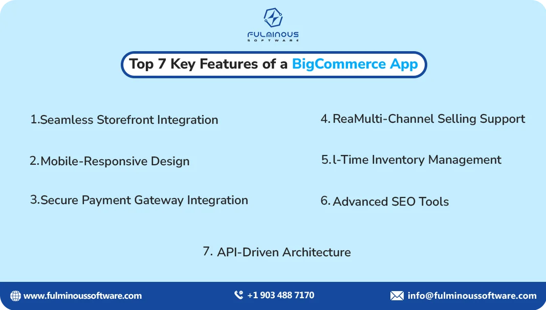 key features of bigcommerce app
