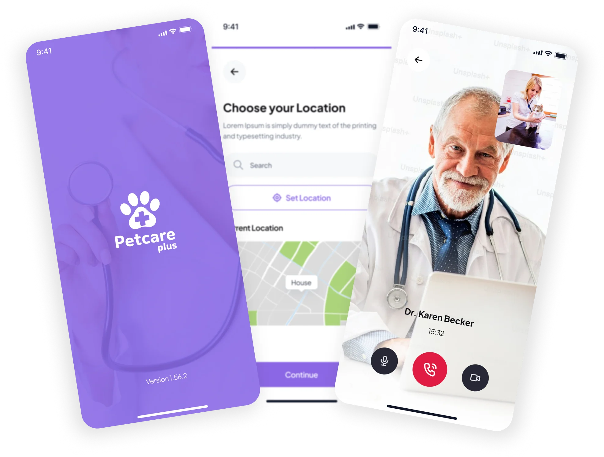 Veterinary & Grooming App