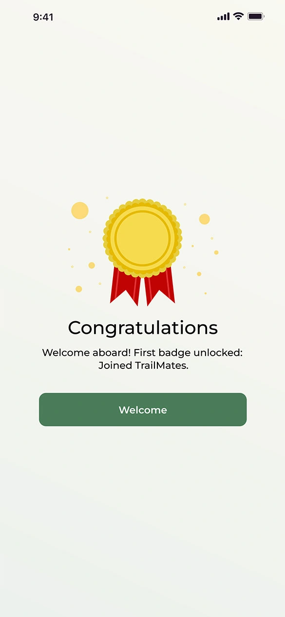 TrailMates App Screen