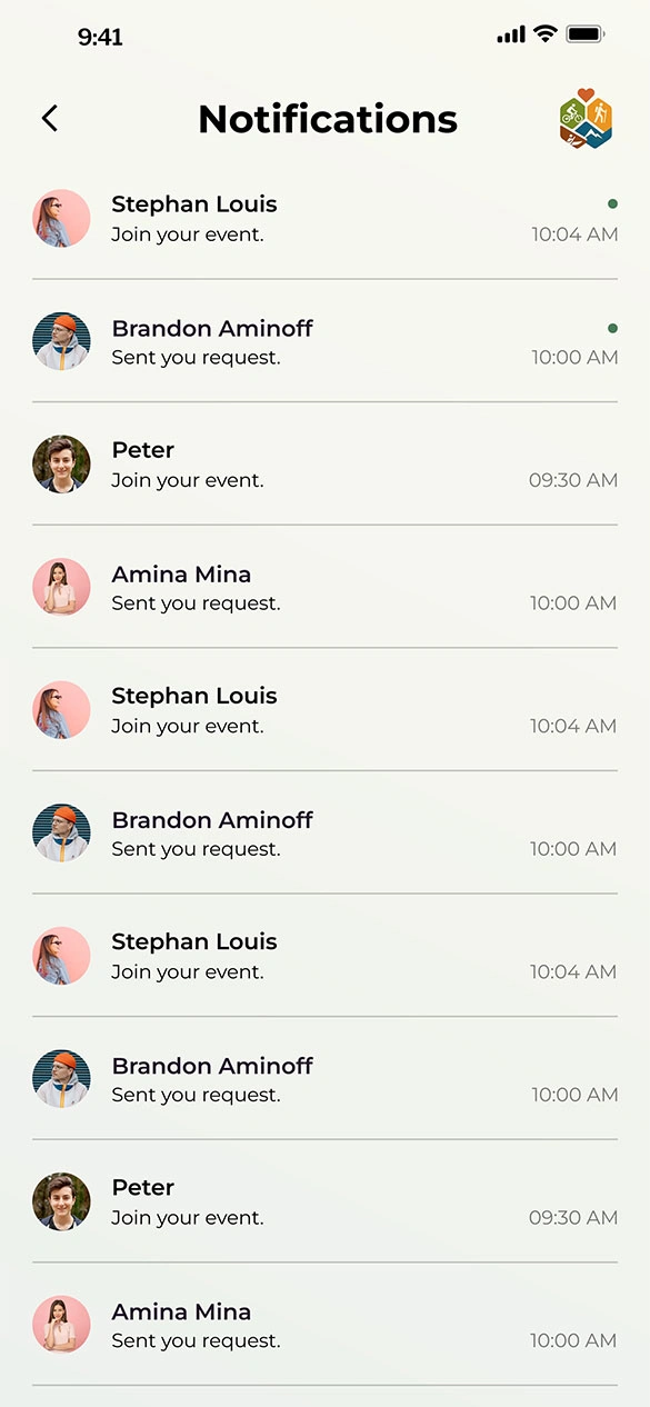 TrailMates App Screen