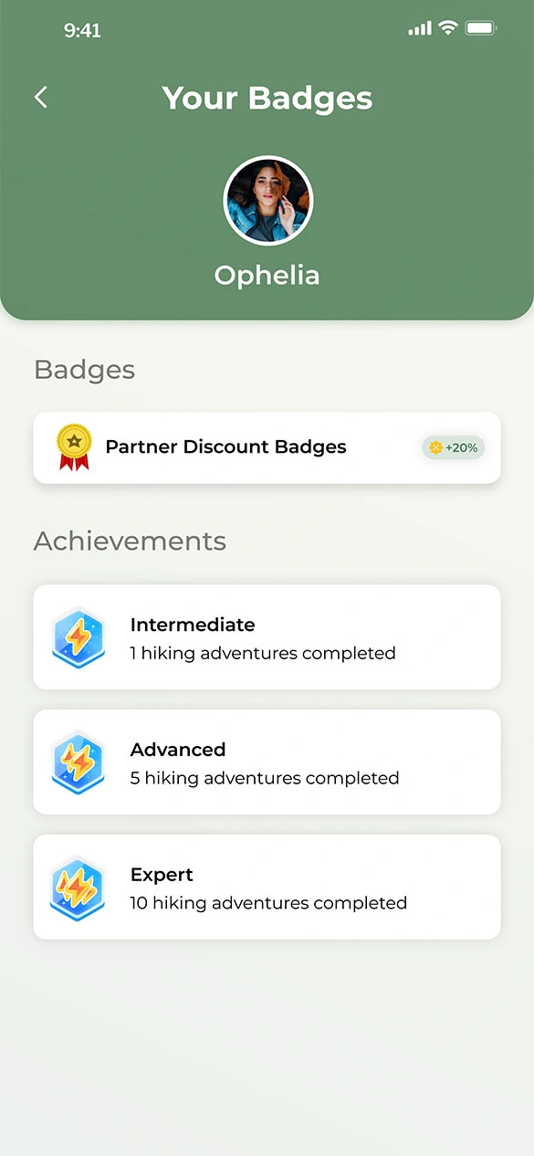 TrailMates App Screen