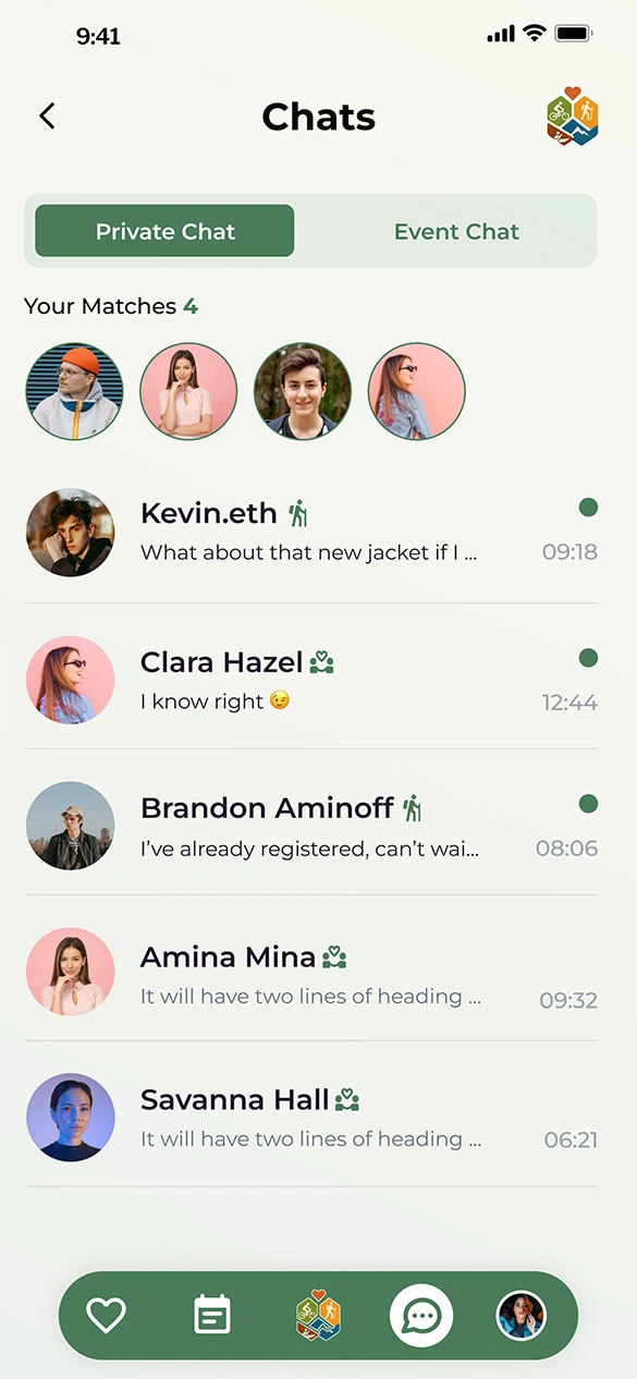 TrailMates App Screen