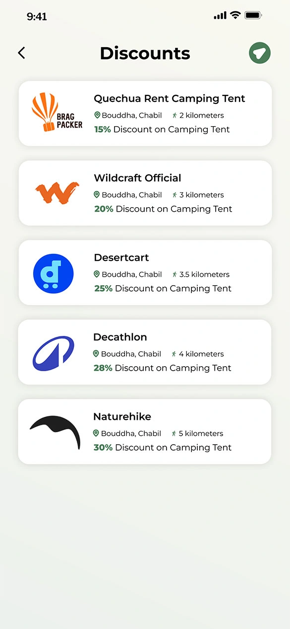 TrailMates App Screen