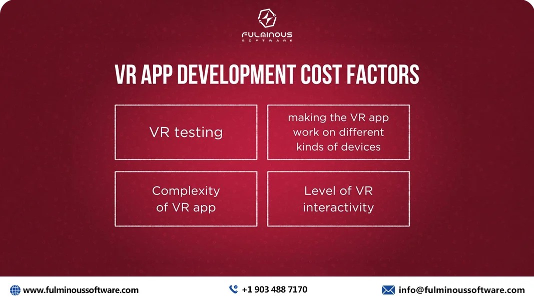 vr app development cost 